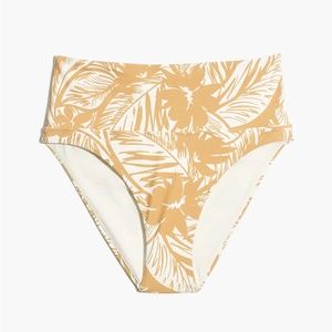Brand New Madewell High Cut Bikini Bottom with tags - never worn